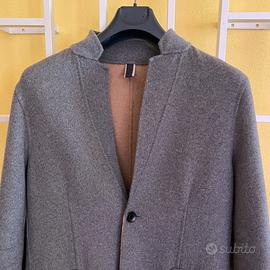 CAPPOTTO UOMO DONNA GRIGIO SCURO ZARA