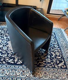 Poltroncina in vera pelle