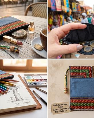 portamonete, trousse, portacolori Nuovo etnico 