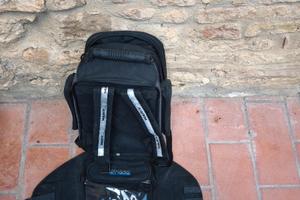 Borsa serbatoio moto Kappa K-Force con porta carti