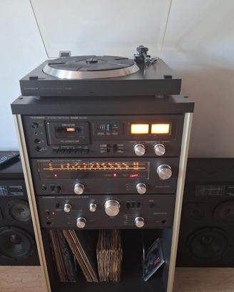 Impianto HiFi Vintage TELEFUNKEN Completo 