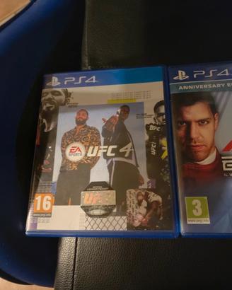 F1 2019-MotoGP 22-ufc 4, per Ps4
