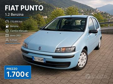 Fiat Punto 1.2i 16V cat 5 porte HLX