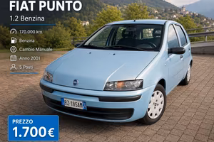 Fiat Punto 1.2i 16V cat 5 porte HLX