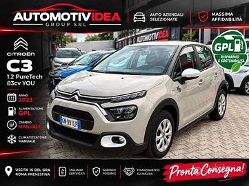 Citroen C3 C3 1.2 puretech PRONTA CONSEGNA GPL BRC