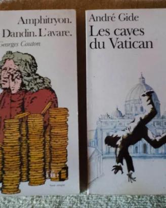 Libri in francese di Molière e Gide