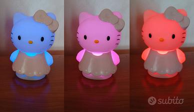 Lampada luce antibuio Hello Kitty multicolore