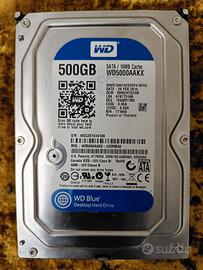 Hard Disk 3.5 SATA 500 GB WD