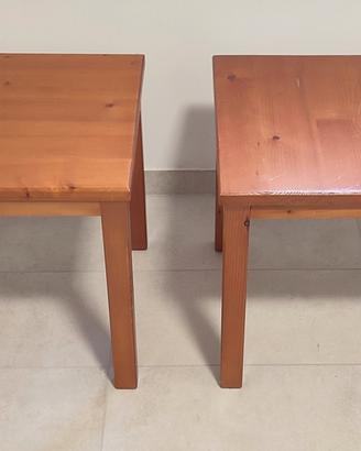 Comodini in legno