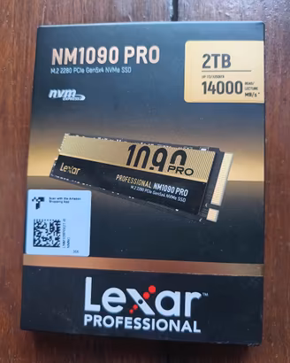 SSD 2TB Lexar NM1090 PRO Gen5