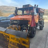 Mercedes Unimog U 1650 allestimento neve e erba