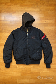 Alpha Industries Giubbotto Bomber - black