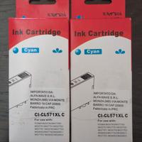 Toner blu compatibili con svariate stampanti