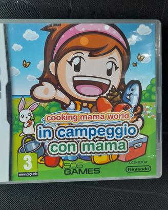 NINTENDO DS "IN CAMPEGGIO CON MAMA COOKING MAMA"