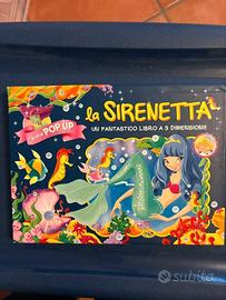 Libro pop up per bambini La Sirenetta