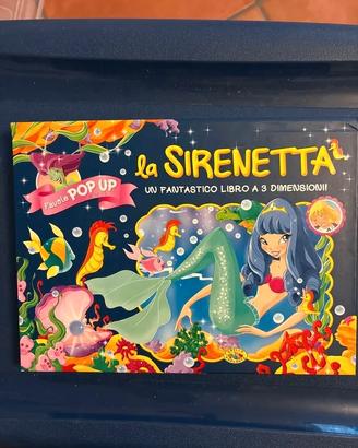 Libro pop up per bambini La Sirenetta