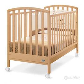 Lettino di legno (color noce)