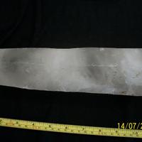 Enorme punta naturale di quarzo bianco da 2,5 kg