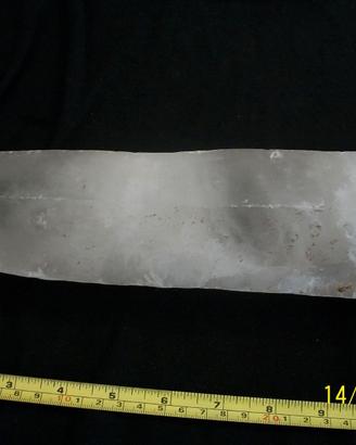 Enorme punta naturale di quarzo bianco da 2,5 kg