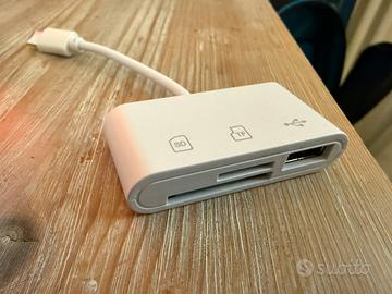 Adattatore USB-C - USB/SD/MicroSD
