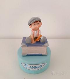 Confezione Flamigni con ovetti e statuina libro