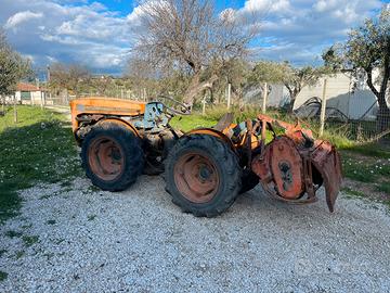 Trattore CARRARO 740 e fresa - fresatrice