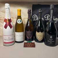 Lotto Champagne,vino: Dom Perignon Moet Heidsieck