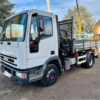 IVECO Eurocargo 100E15 con Ribaltabile e GRU HIAB