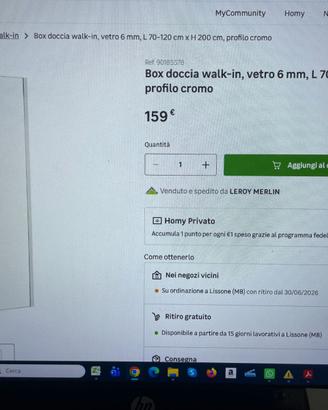 BOX DOCCIA WALK-IN