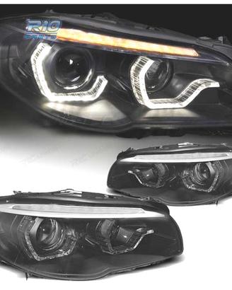 FARI BMW F10 F11 10-13 XENON AFS ANGEL EYES 3D LED