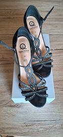 Scarpe da ballo Queen Helena n. 38 in vera pelle –