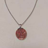 Collana Uomo Arcangelo Be strong in the lord for..