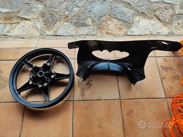 Aprilia Rs 50 cupolino e cerchio anteriore 