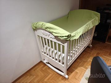 lettino bambini come nuovo completo di tutto 