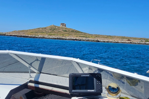 Barca cab. 7,30 con entrobordo + Mercury 9.9 4t