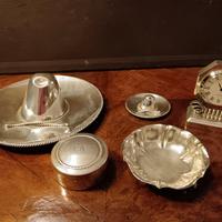5 oggetti da collezione in argento