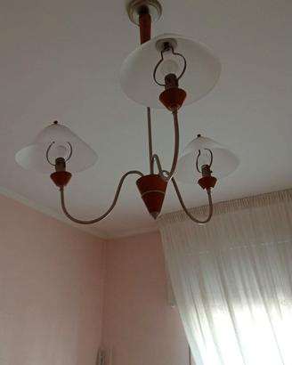 Lampadario 3 luci (Solo ritiro a mano da Polignano