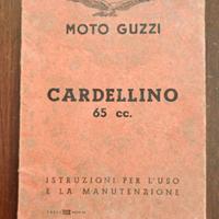 Moto Guzzi CARDELLINO Libretto Uso e Manutenzione