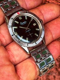Orologio diver submarine Rewel vintage swiss made