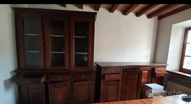 Coppia mobili soggiorno arte povera