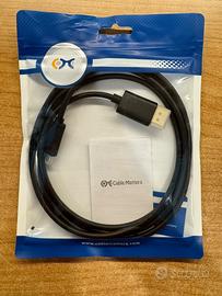 Cavo Display Port a USB-C bidirezionale