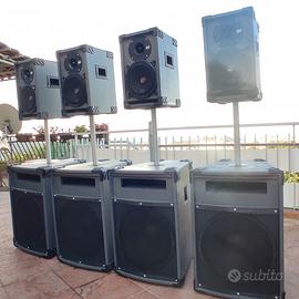 impianto audio professionale