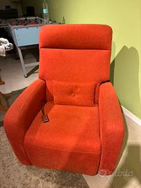 Poltrona reclinabile elettrica