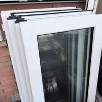 Finestre alluminio bianco doppio vetro (2023)