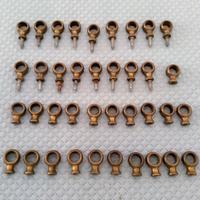 Gancetti ad anello in lega ( 38 pezzi )