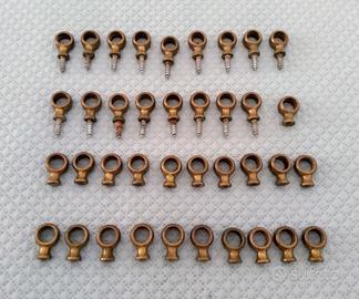 Gancetti ad anello in lega ( 38 pezzi )