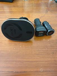 Portatelefono Magnetico + 2 spinotti accendisigari