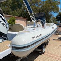 Gommone salpa 24,5 (770) + honda 250 tutto nuovo