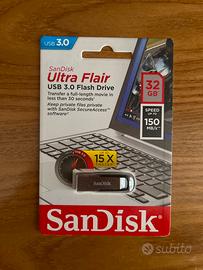 Sandisk flash drive 32 GB - pennetta usb