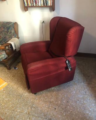 Poltrona Loretta Plus con ruote